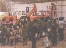 Ekskavaator ETZ-161 Lagose (Nigeeria) rahvusvahelisel näitusel